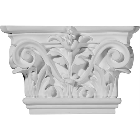 8 5/8W X 5 1/2H Acanthus Leaf Capital (Fits Pilasters Up To 5 1/4W X 3/4D)
